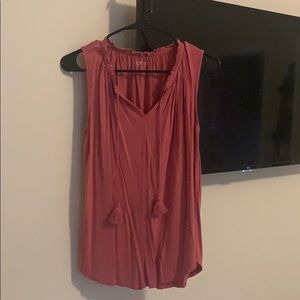 Pink Loft tank top